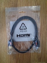 Xantech XT-EX-HDMI-0.7 EX Series High-speed HDMI Cable, X-GRIP Connectors 0.7m