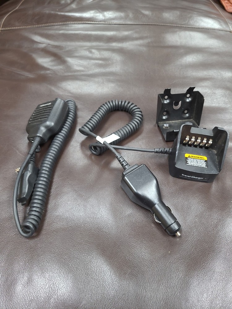 Kenwood Radio Charger and Radio Speaker Mic