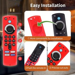 2021 New Case Cover for Amazon Fire TV Stick 3rd Gen Alexa Voice Remote Control