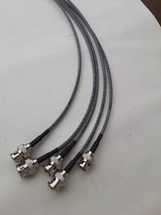 US MADE 5 Pack 735A Video Cable 75-ohm Din 1.0/2.3 to BNC Male 3ft.