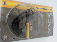 New MonsterVideo 2 S-Video Cable Monster Cable 1.5m 4.9 ft High Resolution AV