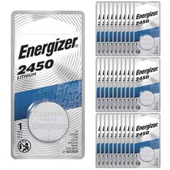 Energizer CR2450 Battery 3V Lithium Coin Cell Batteries (100 count) – Exp-2034