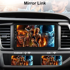 Android 16 Carplay GPS Navi WiFi Double 2Din Touch Screen Car Stereo Radio 10.1″