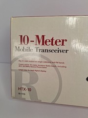 RadioShack HTX-10 25 Watt 10 Meter Mobile Transceiver 19-1110***UNTESTED***
