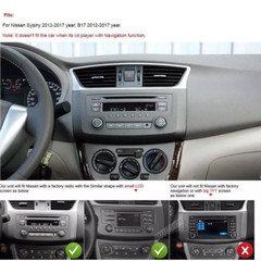 For 2012-2019 Nissan Sentra Sylphy Android 15 CarPlay Car Stereo GPS Navi Radio