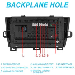 9in 64GB For Toyota Prius 2010-2015 Android 13 Carplay Auto Stereo Radio GPS Nav