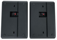 2 Rockville RockSlim Black Home Theater 5.25″ 240w Easy Wall Mount Slim Speakers