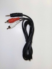 3.5mm AUDIO CABLE AUX 3.5 mm to Dual RCA Stereo 3FT