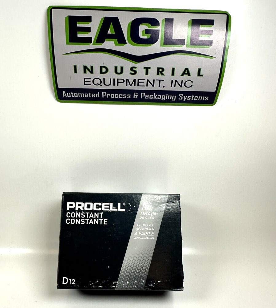 Procell Constant 15V D 12pcs. Alkaline Batteries PC1300 For Low Drain Devices