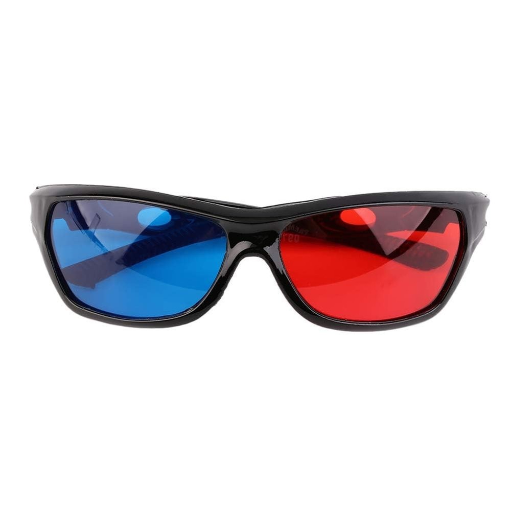 1Pcs Black Adult Frame Red Blue 3D Glasses for Dimensional Anaglyph…