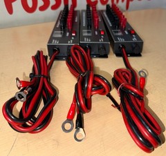 MFJ-1116 15 AMPS 8 outputs Deluxe Multiple DC Power Outlets Power Strip