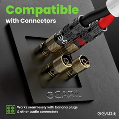 14 Gauge Speaker Wire, CL2 Rated 14 Gauge Wire 200ft, Audio Cable with Red/Black