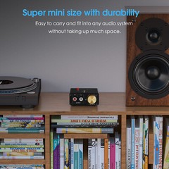 Mini Stereo Line Level Amp/Booster with 20db Gain HIFI Home Audio Pre-Amplifier