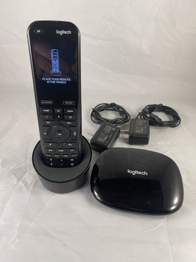 Logitech Harmony Elite Remote with Hub Cradle & Power N-R0010 – Free Shipping