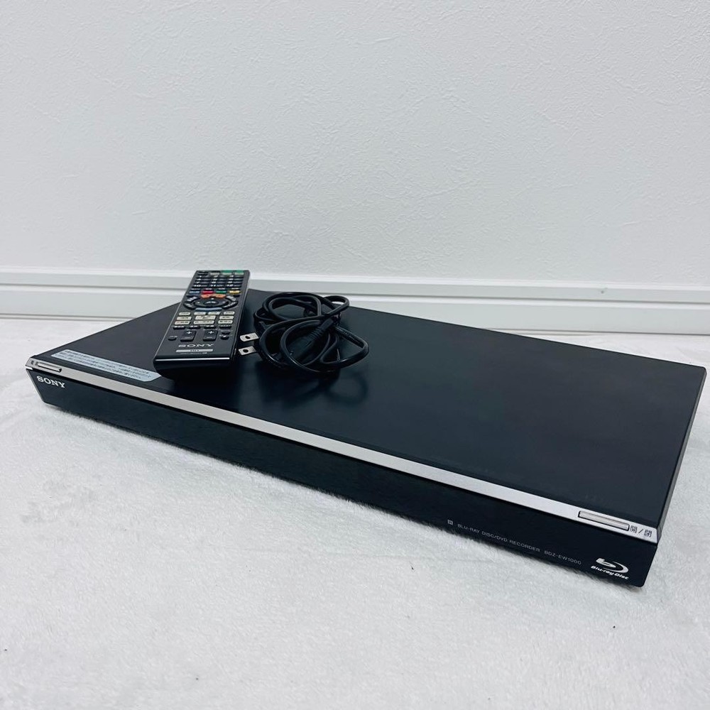 Sony BDZ-EW1000 1TB 2-Tuner Blu-ray DVD Recorder Region A Japan Black Working
