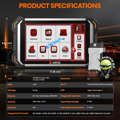 Check Car Engine OBD2 Scanner Live Data Stream EOBD Code Reader Diagnostic Tool