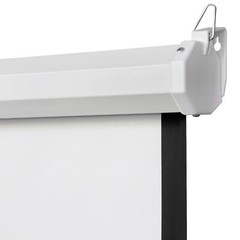 1:1 Projection Projector Screen Manual Pull Down Matte HD Movie Theater 120″