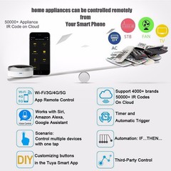 Universal Home Infrared IR Smart Remote Control WiFi Hub For Android / iOS