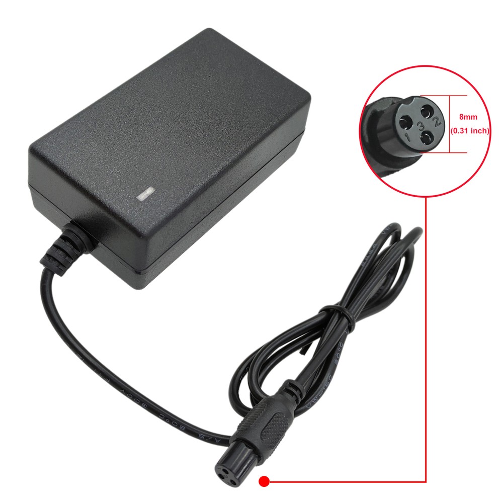 3-Prong 29.4V AC Adapter For X Hover-1 H1-Max Max 2.0 Hoverboard Battery Charger