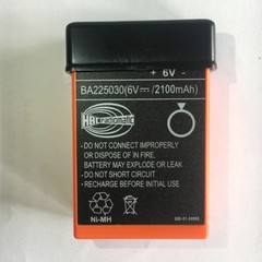 1500mAh 2500mA BA225030 6V Ni-Mh Battery For HBC Crane remote Pump truck battery
