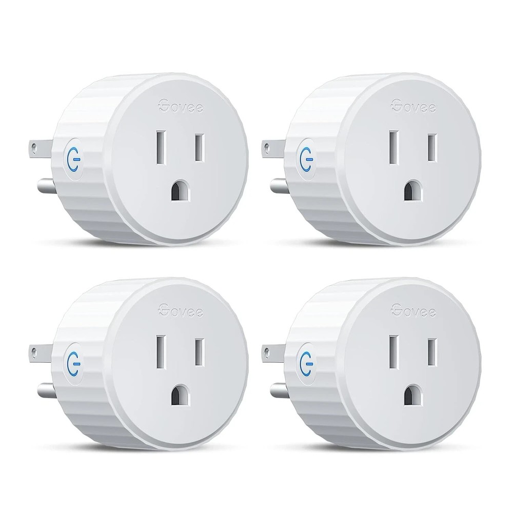 Govee Smart Plug, WiFi Works with Alexa & Google Assistant H5083 4 Pack New