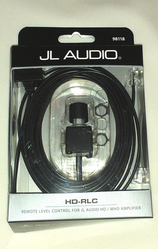 JL AUDIO HD-RLC REMOTE BASS KNOB CONTROL FOR HD MHD CAR AMPLIFIERS NEW