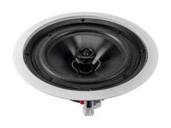 Monoprice 2-Way Polypropylene Ceiling Speakers – 8in (Pair) W/ Paintable Grille
