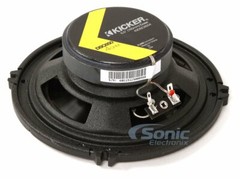 4) KICKER 43DSC6504 DSC650 6.5″ 240W 4-Ohm 2-Way Car Coaxial Stereo Speakers
