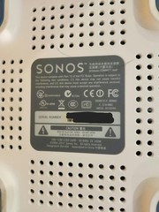 SONOS Connect Amp Gen 1 S1 App Only