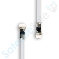SatelliteSale RG-6 75 Ohm Coaxial Cable F-Type Weather-Seal Connector