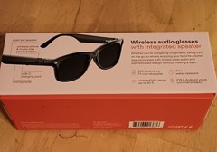 New WeariQ Wireless Smart Glasses Bluetooth, Black Polarized Lenses,