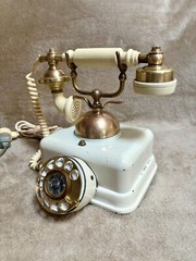 Vintage United States Telephone Company French Style Rotary Phone – Tested