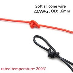 20 Sets Mini Micro JST-PH 2.0mm 2 Pin Male Connector with 10cm Silicone Wire