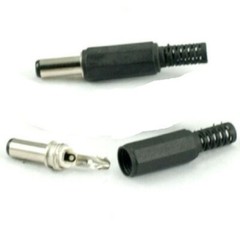 10 pcs 2.1mm x 5.5mm Male DC Power Plug Socket Jack Connector Adapter