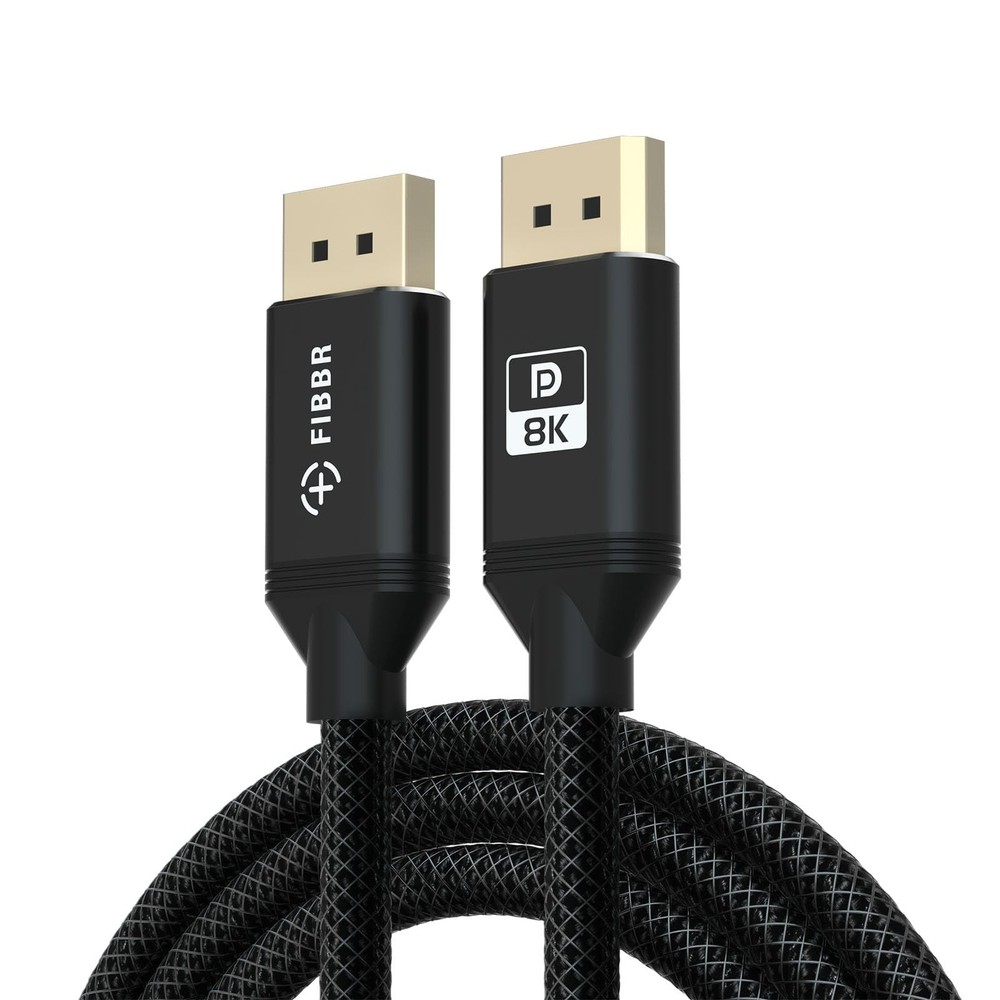 Vesa Certified DisplayPort 1.4 Cable SuperSpeed DP To DP Monitor HBR3 6.6ft