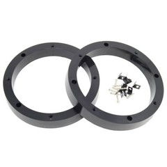 1 Pair 8.5″ Plastic Speaker Spacer Rings Subwoofer Custom Mounting Adapter
