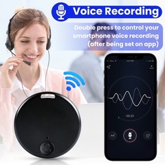 For IOS Android 4Pcs Bluetooth GPS Smart Tag Air Key Pet Finder Tracker Locator