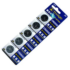 100 PCS Tianqiu CR2032 Lithium Battery 3V Button Cell for Scopes Sights-Carded