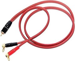Banana Plug to RCA Speaker Cable,Speaker Wire RCA Male to Banana Plugs(2banan…