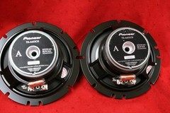 Pioneer A-Series TS-A653CH 6.5″ 2-way, 370 W Max Component Speakers Used #U8