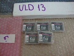 5 units lot 1GB Transcend Industrial Grade CF100I CompactFlash TS1GCF100I-P