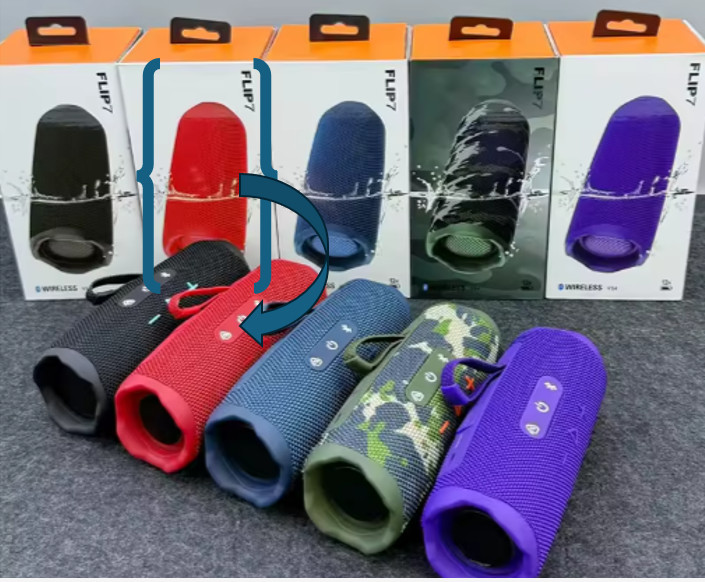 Portable Bluetooth speaker – Aftermarket of the Flip 7 (W/Case for Discount)