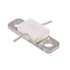 2Pack 10DB Silver Attenuator 100Watt 10dB Attenuators Flanged DC-3GHz 50Ohms USA