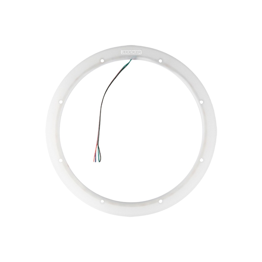 Used Kicker 50KLSR65 6.5″ Weather-Proof Polycarbonate LED Lighted Speaker Ring