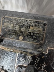 Vietnam WAR Bomber Jet Aircraft RADIO RECEIVER BIG & HEAVY ARB NAVY CRV-46151
