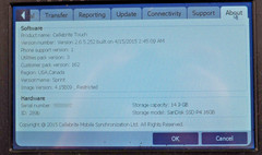 CelIebrite Touch 16GB Win XP Forensic Mobile Portable Extraction Device NO PSU