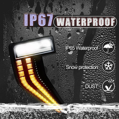 2021-25 F150 Amber LED Side Marker Lights Assembly–Compatible Replacement