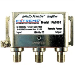 Extreme Broadband Infinity Premise Amplifier Silver Color IPA1001