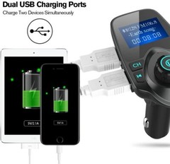 Bluetooth 5.0 Wireless FM Transmitter USB Charger Aux Adapter MP3 Hands-free Car