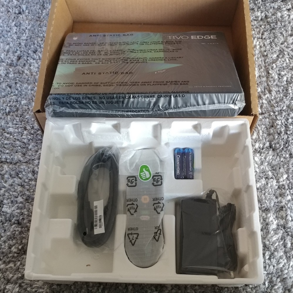 RARE TIVO EDGE for ANTENNA / OTA ~ LIFETIME SERVICE ~ NEW – OPEN BOX